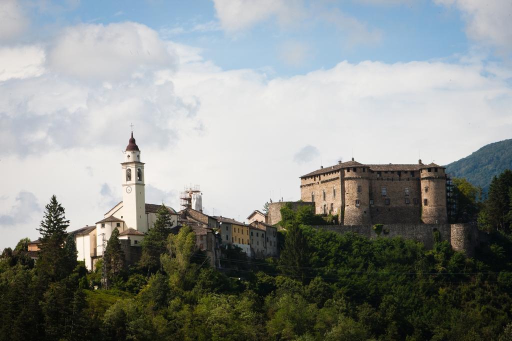 Castello Di Compiano Hotel Relais Museum Kültér fotó